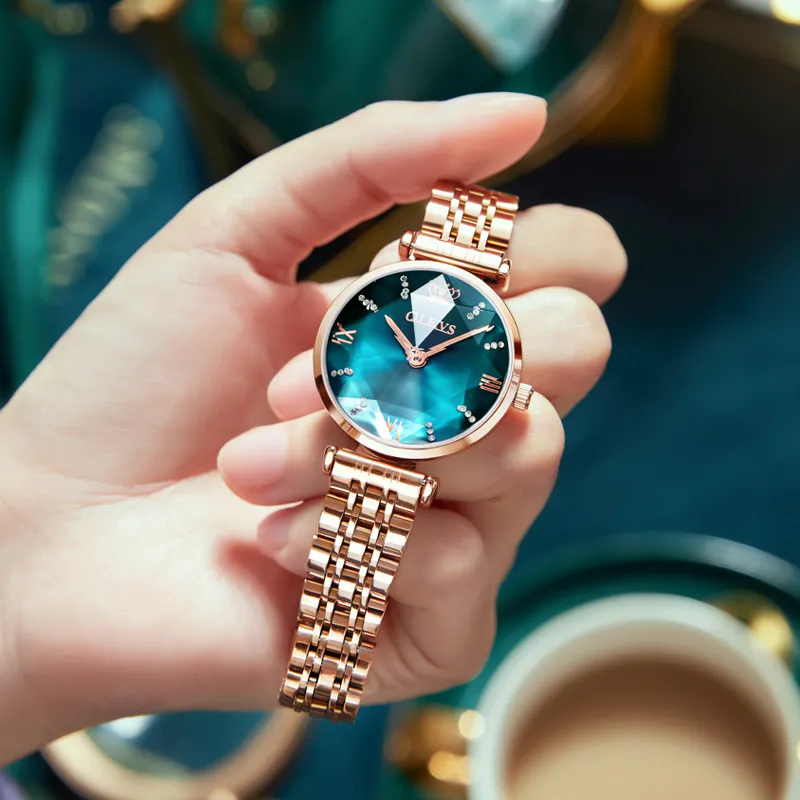 Blue Face - Women's Jewel Quartz Watch